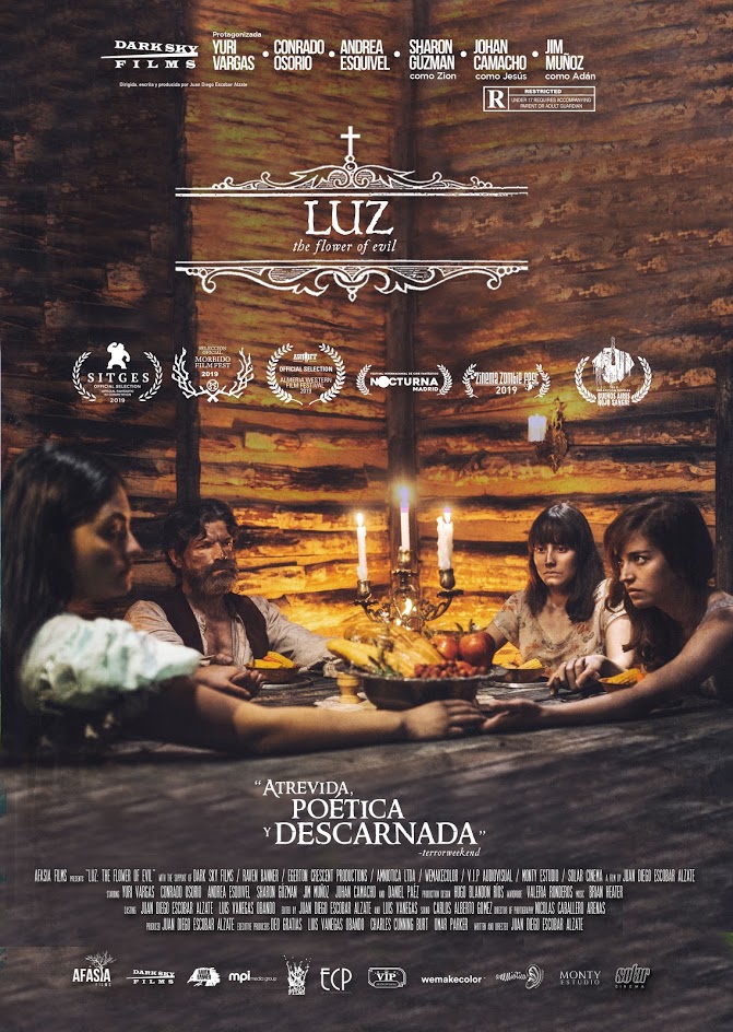 Friday One Sheet LUZ THE FLOWER OF EVIL, A Colombian Tableaux